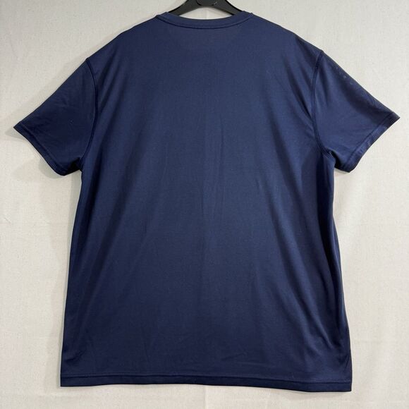 Polo Ralph Lauren Performance T-Shirt Mens Size Large Navy Blue Crew Neck - Picture 2 of 7